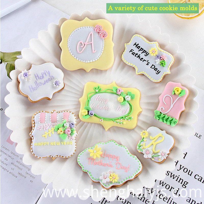 4pcs/set European Wedding Cookie Cutters 4pcs/set European Wedding Cookie Cutters